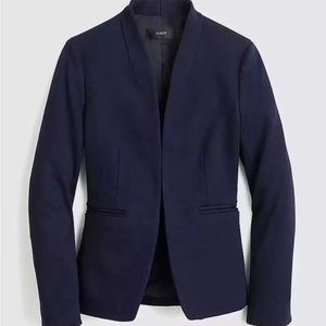 Navy blue J.CREW women’s blazer.
